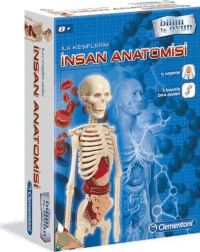 Clementoni İlk Keşifler İnsan Anatomisi Seti 64297  Eğitici Maket ve Bilim Seti KırtasiyeBurda.com